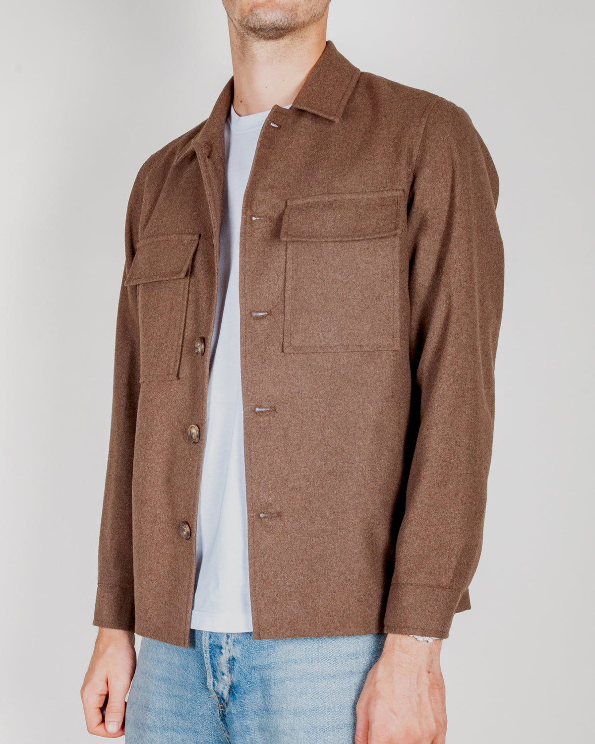 Overshirt misto lana Imperial Uomo Art. V939830701