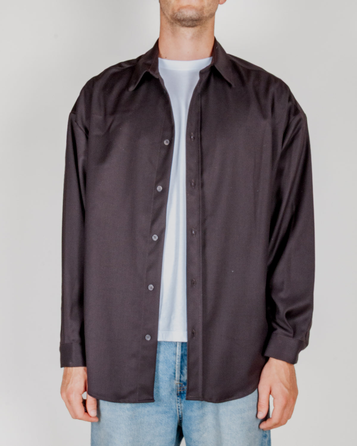 Overshirt Poliviscosa Uomo Art. C1Q7MBV