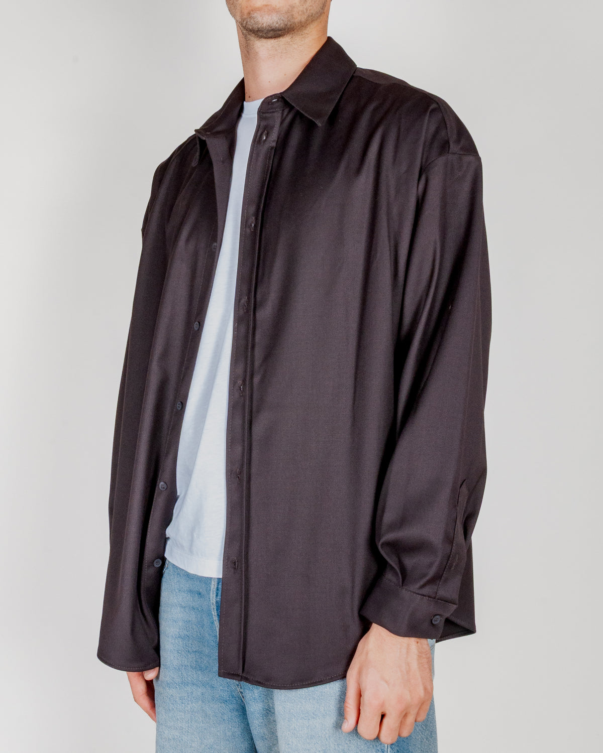 Overshirt Poliviscosa Uomo Art. C1Q7MBV