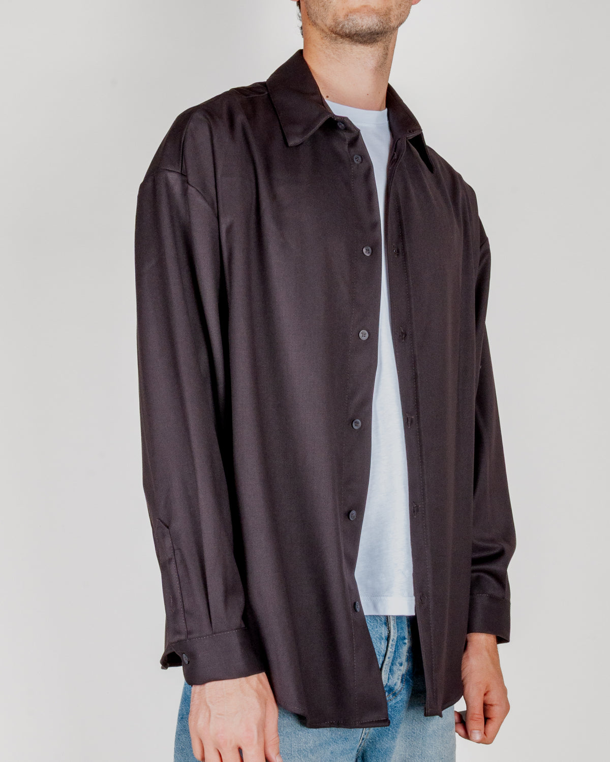 Overshirt Poliviscosa Uomo Art. C1Q7MBV