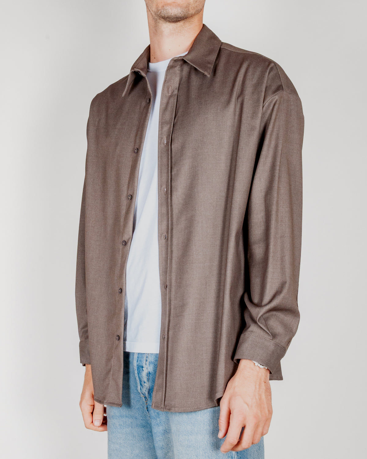 Overshirt Poliviscosa Uomo Art. C1Q7MBV