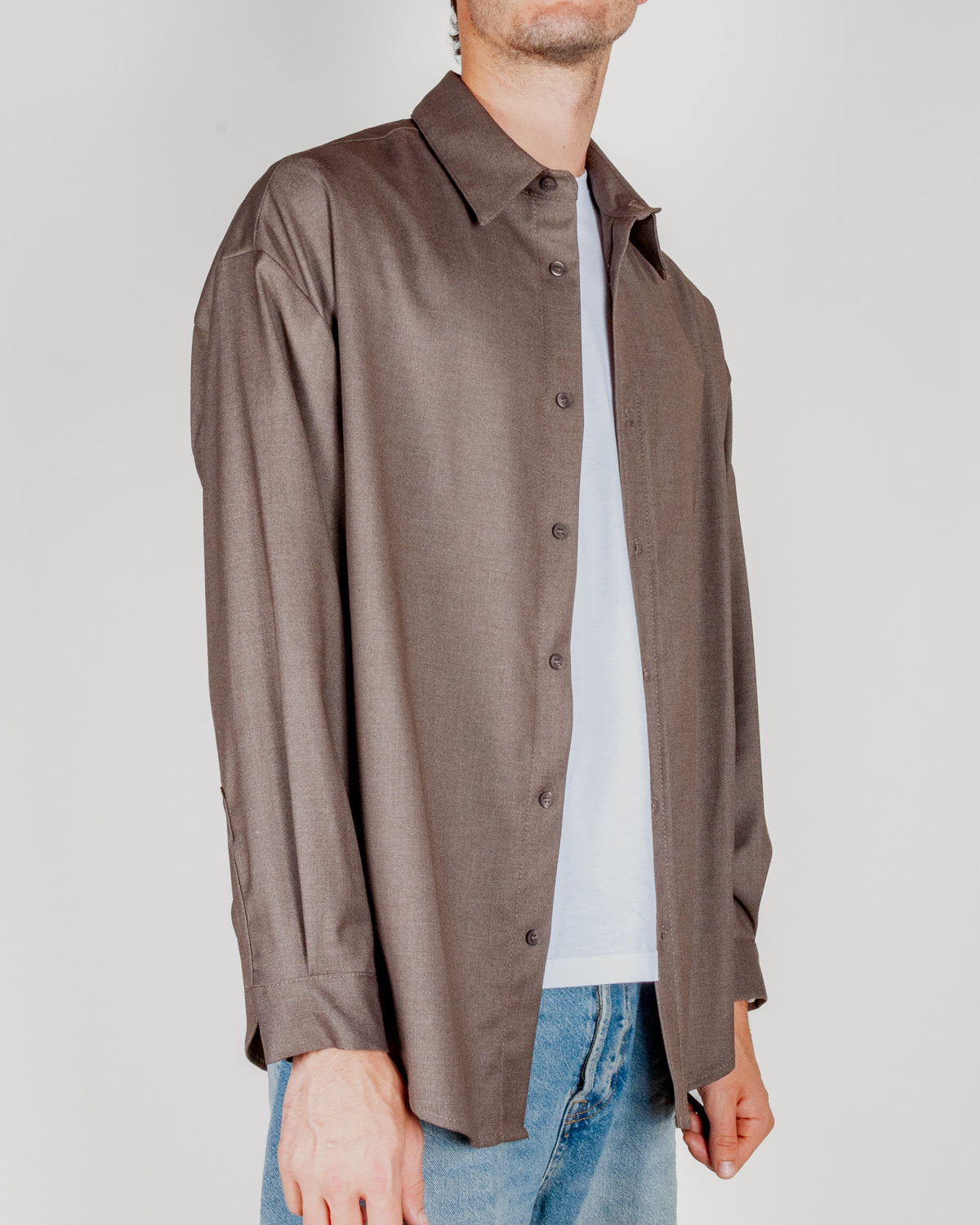 Overshirt Poliviscosa Uomo Art. C1Q7MBV
