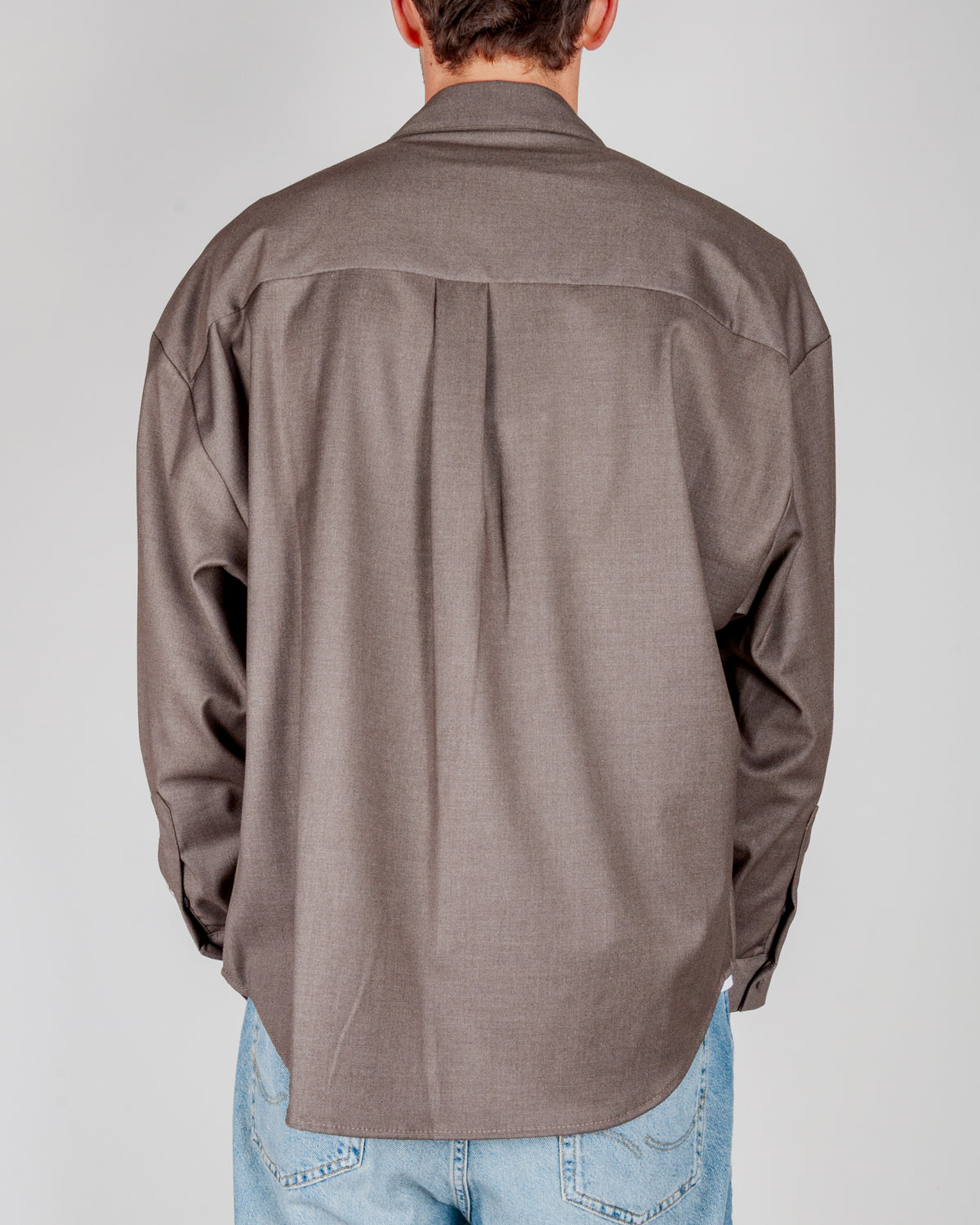 Overshirt Poliviscosa Uomo Art. C1Q7MBV