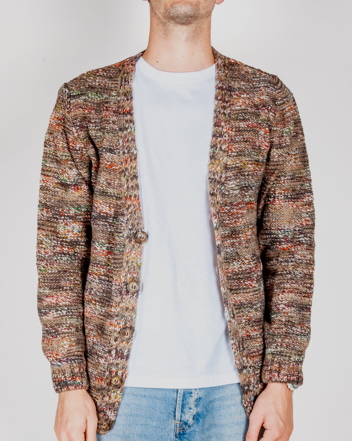 Cardigan Melange Gianni Lupo Art. BW1033