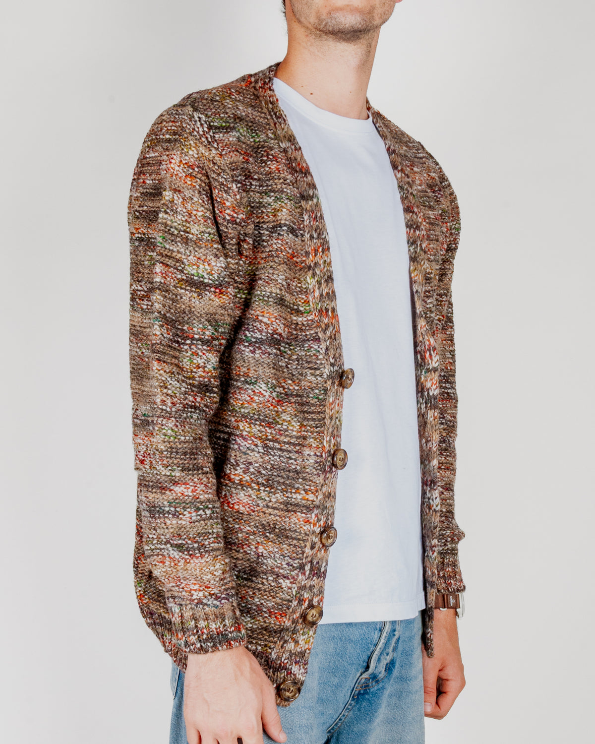 Cardigan Melange Gianni Lupo Art. BW1033