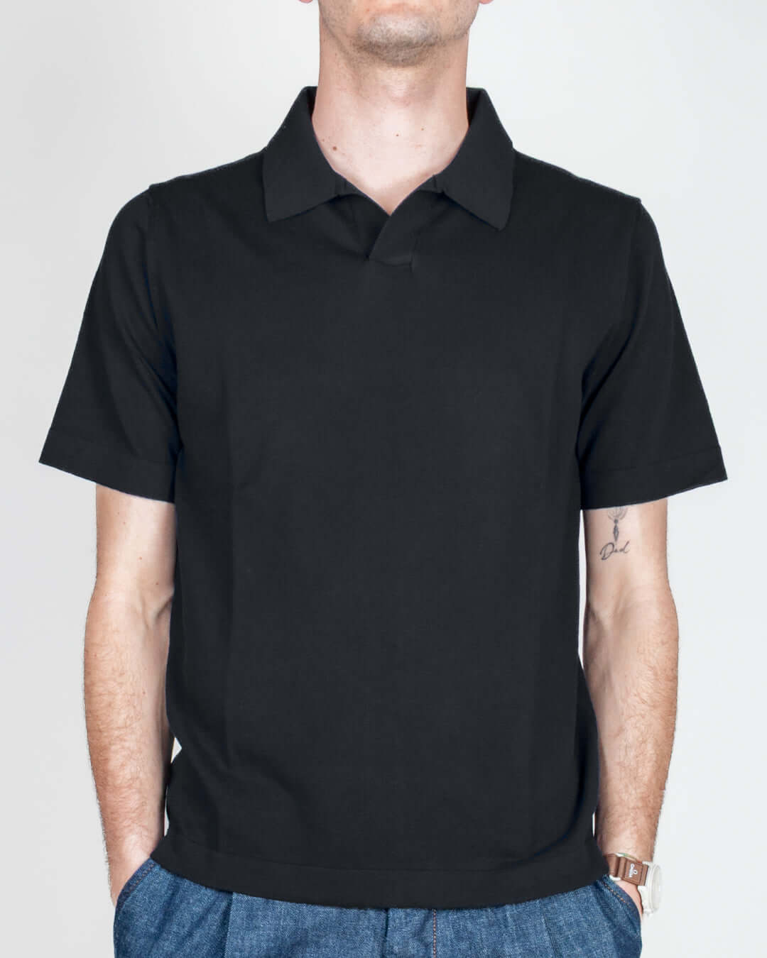 Polo collo derby Retois manica corta puro cotone Art. 1.6111