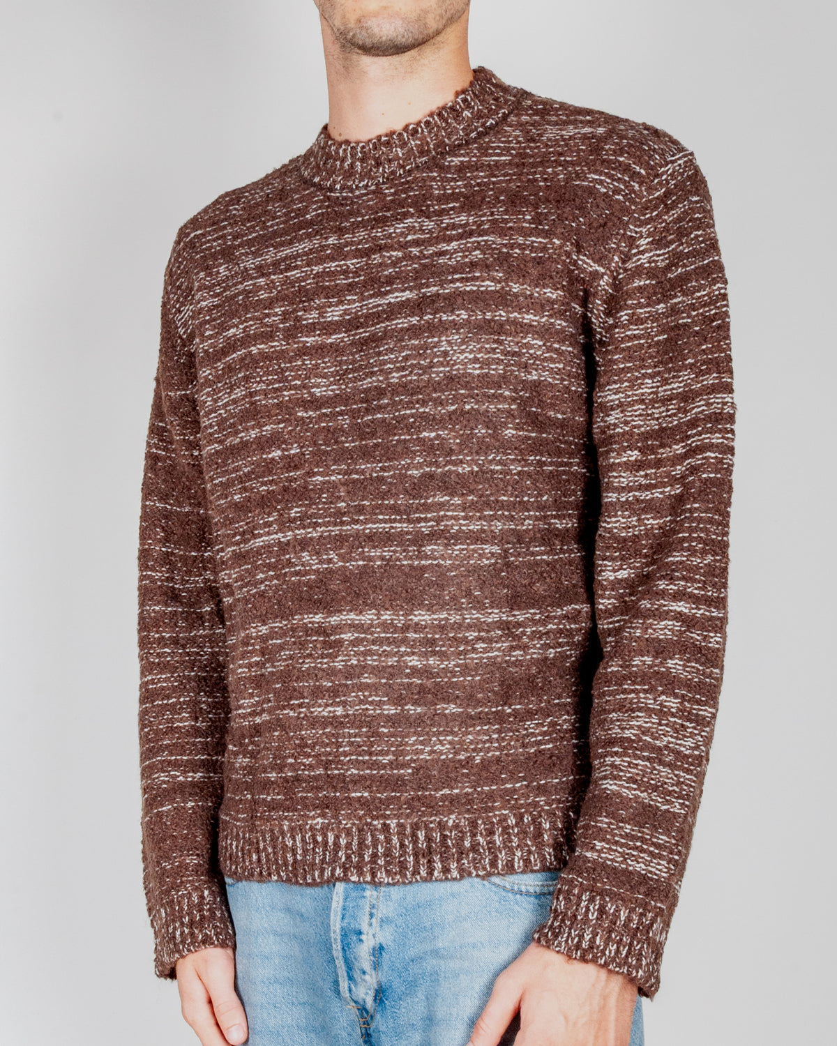 Maglia Girocollo melange Double Label Gianni Lupo Art. GLW109G