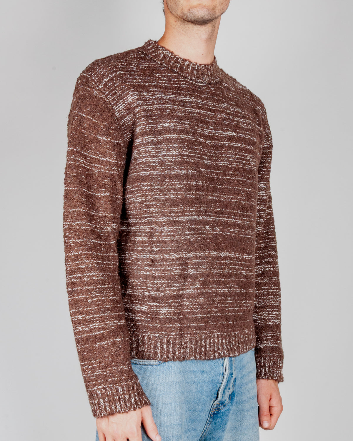 Maglia Girocollo melange Double Label Gianni Lupo Art. GLW109G
