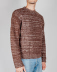 Maglia Girocollo melange Double Label Gianni Lupo Art. GLW109G