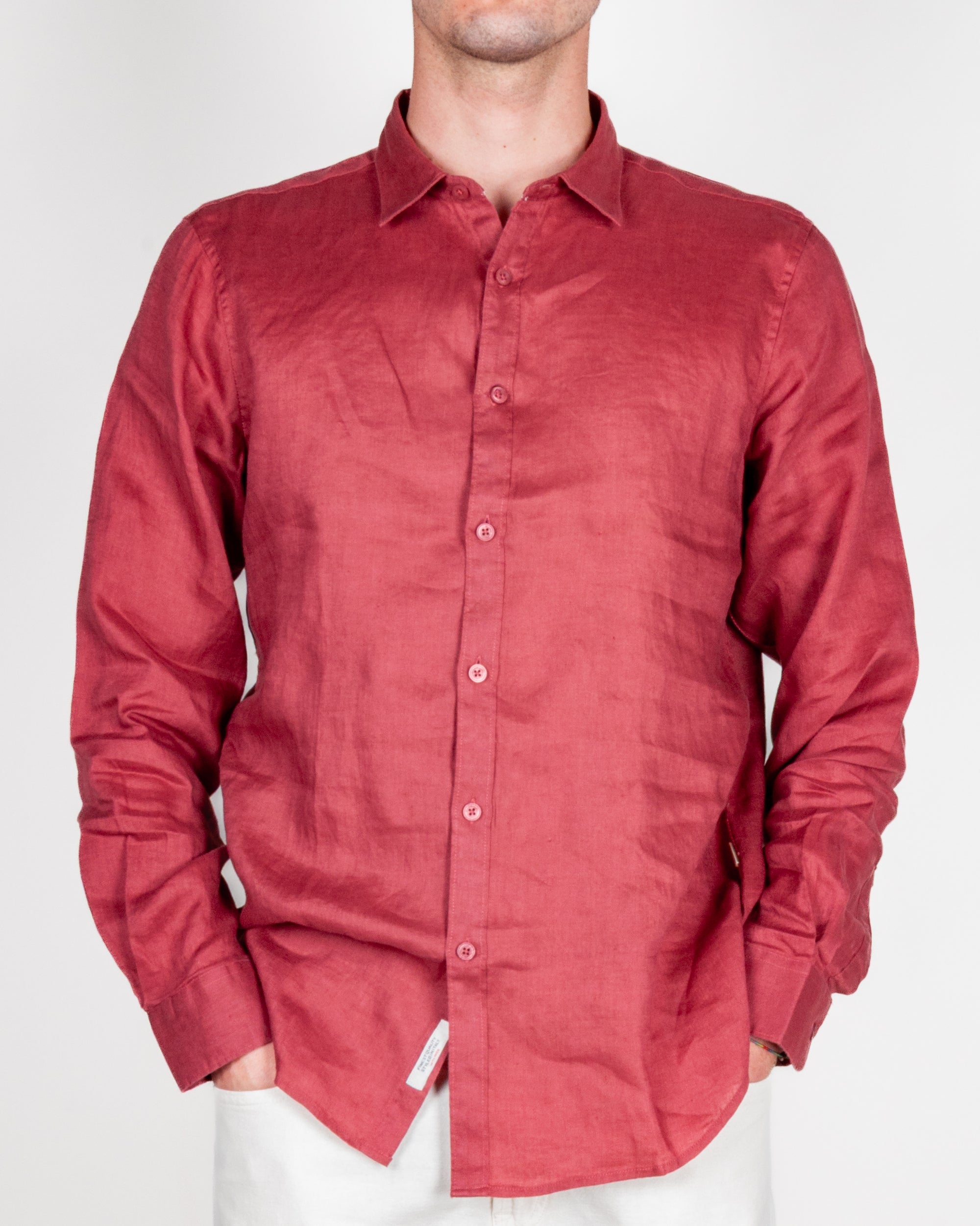 Camicia Puro Lino Gianni Lupo Art. GL7619S-S26