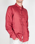 Camicia Puro Lino Gianni Lupo Art. GL7619S-S26