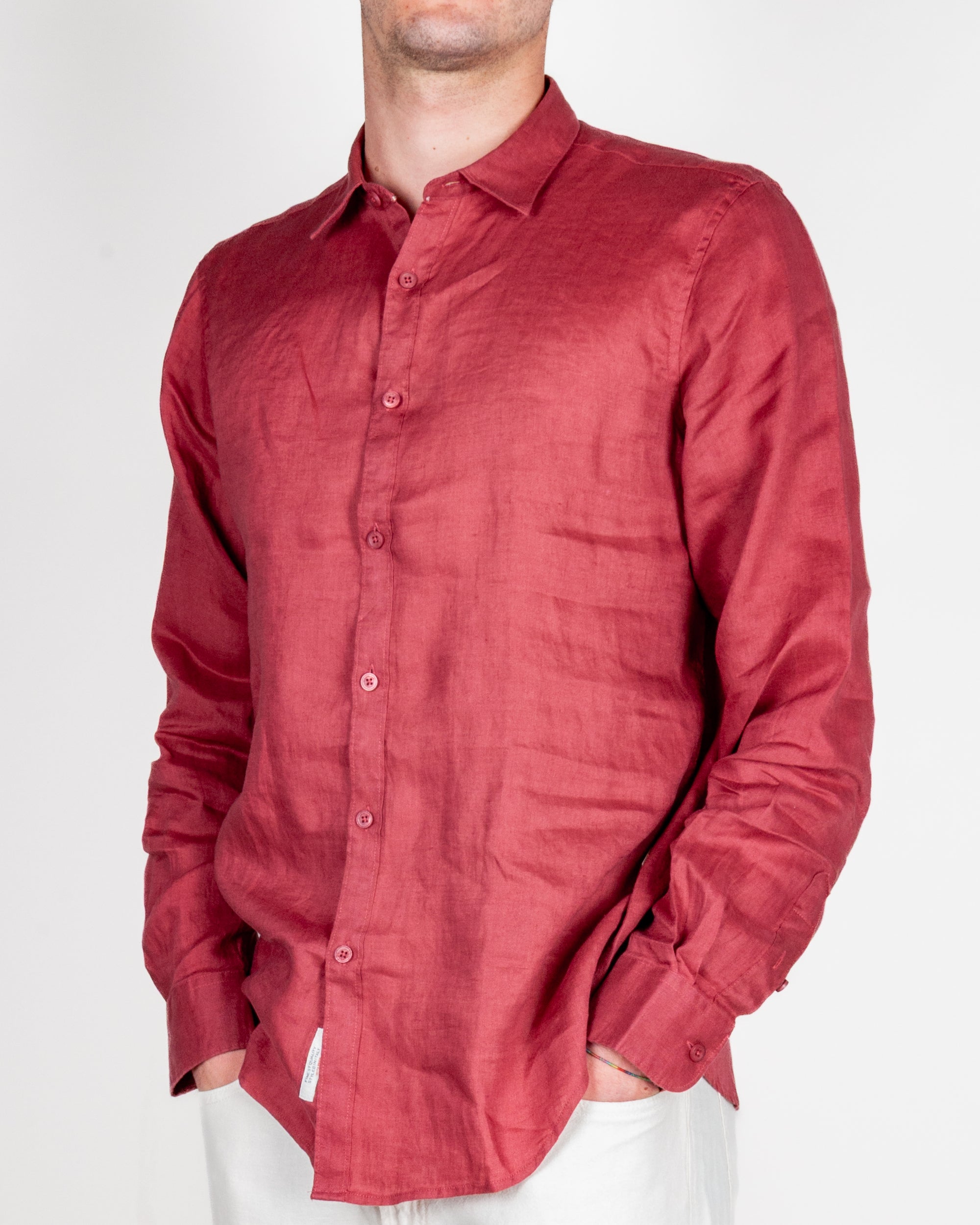 Camicia Puro Lino Gianni Lupo Art. GL7619S-S26