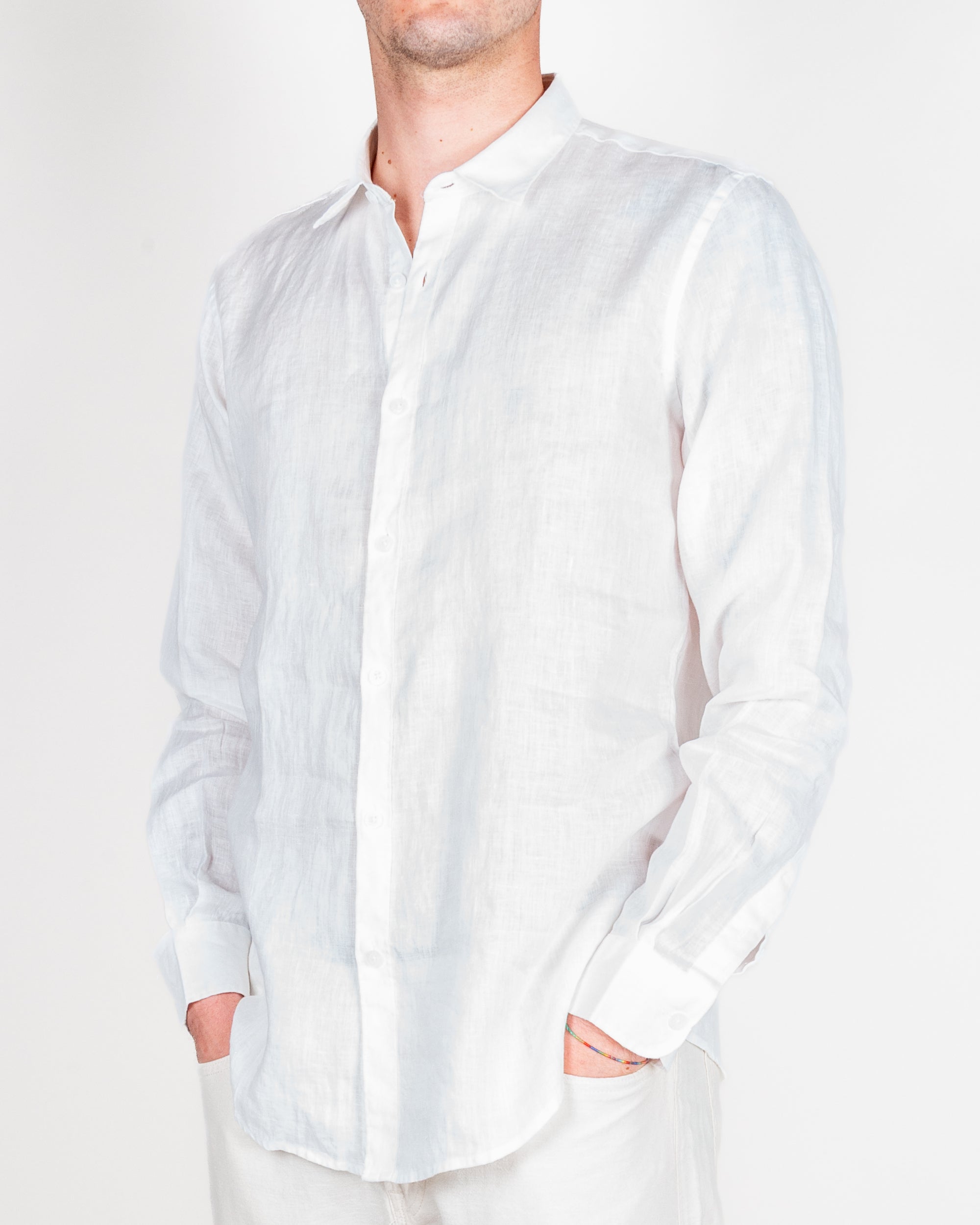Camicia Puro Lino Gianni Lupo Art. GL7619S-S26