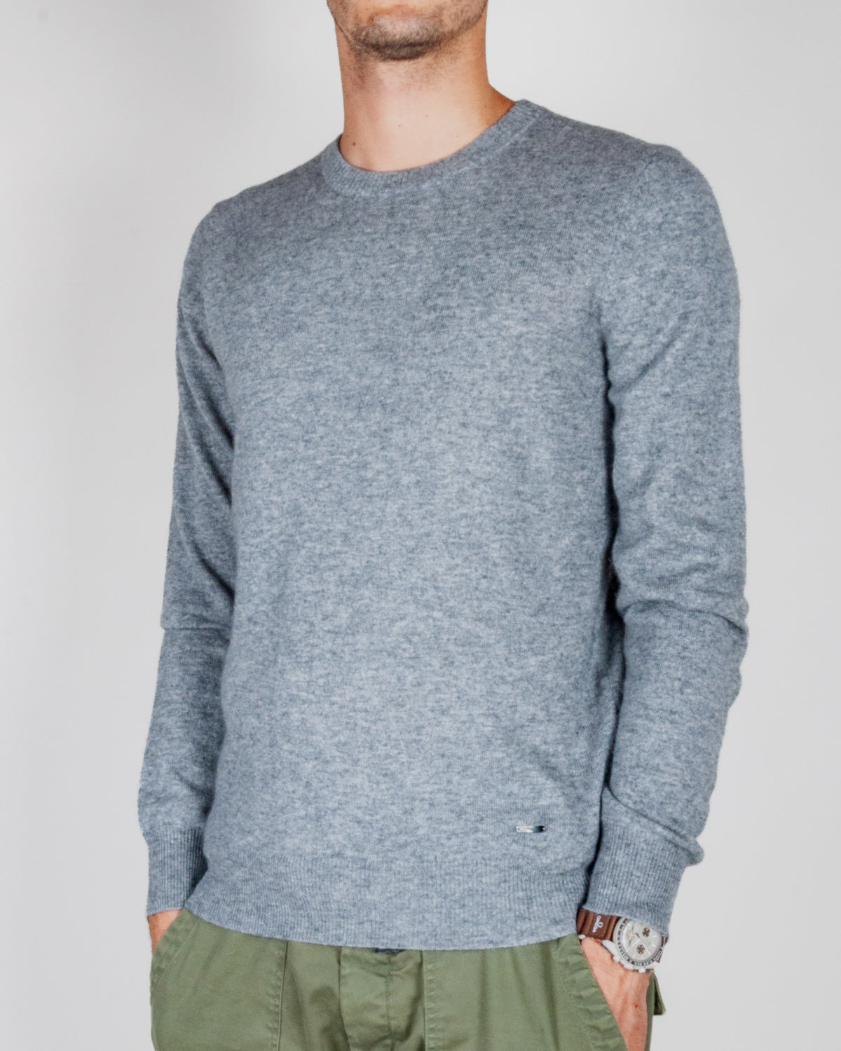 Maglia Misto Cachemire Gianni Lupo Uomo Art. GL383S-F26