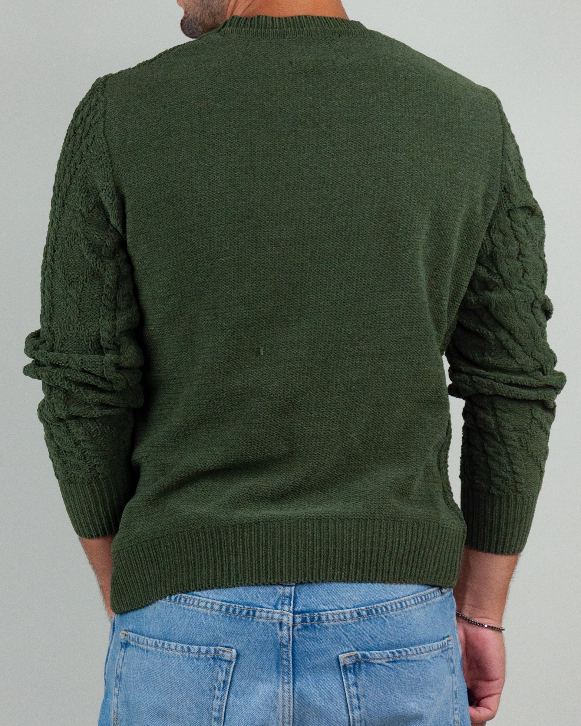 Maglia Ciniglia Treccia Gianni Lupo Art. GL522S-F25