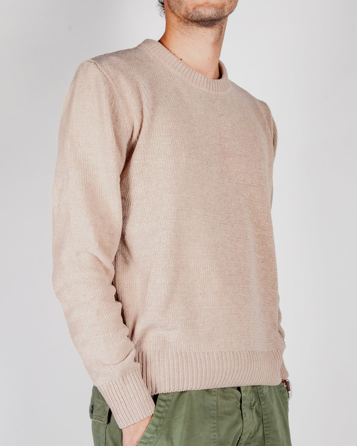 Maglia Ciniglia girocollo Uomo Gianni Lupo Art. GL535S-F26