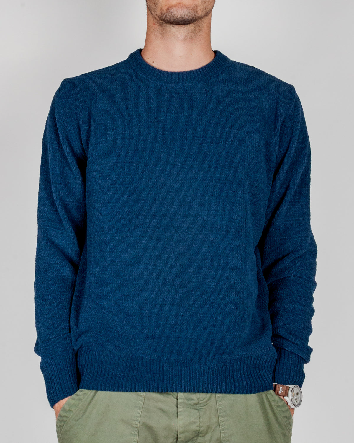 Maglia Ciniglia girocollo Uomo Gianni Lupo Art. GL535S-F26
