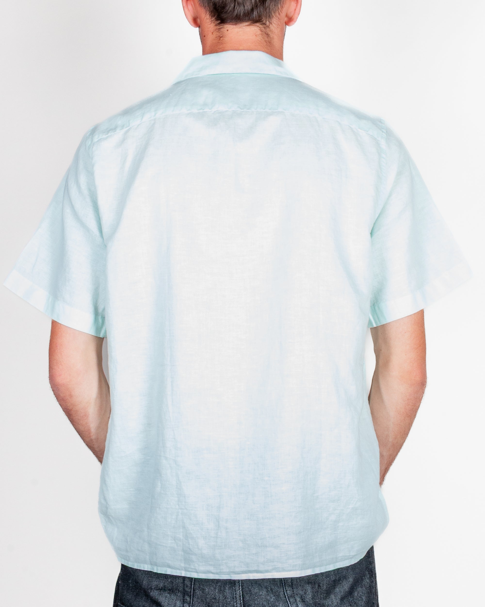 Camicia Manica corta Misto lino collo Bowing Over D Art. OC1S2S6C28