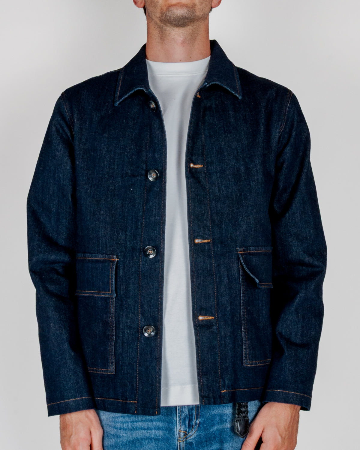 Work Jacket in Jeans  imbottita Officina 36 Fara Uomo Art. 0780500641