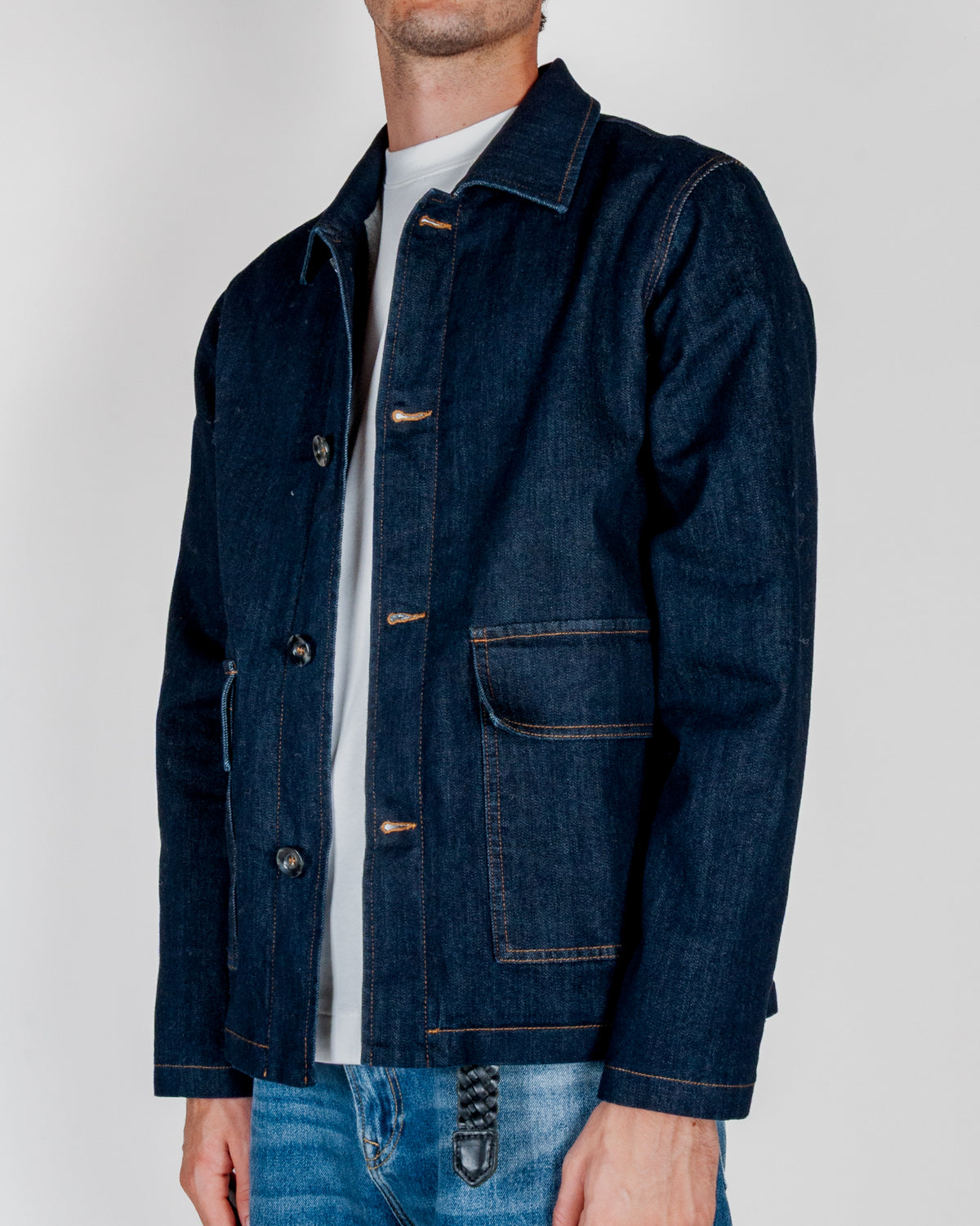 Work Jacket in Jeans  imbottita Officina 36 Fara Uomo Art. 0780500641
