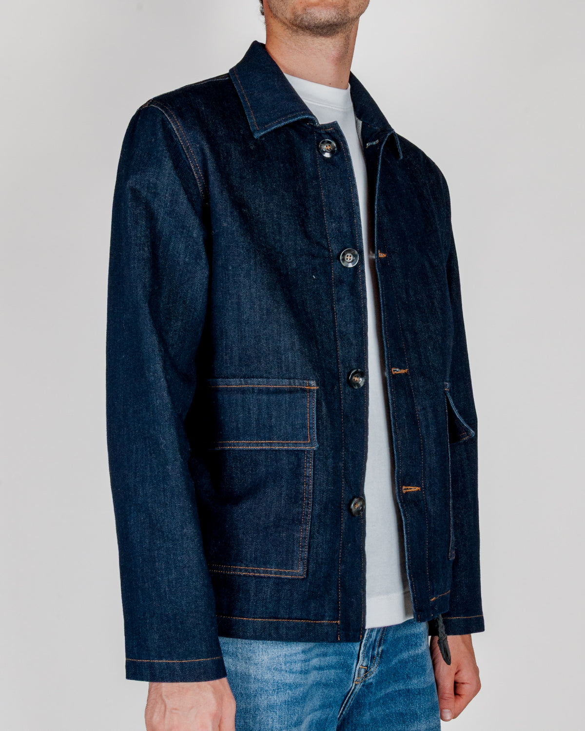 Work Jacket in Jeans  imbottita Officina 36 Fara Uomo Art. 0780500641