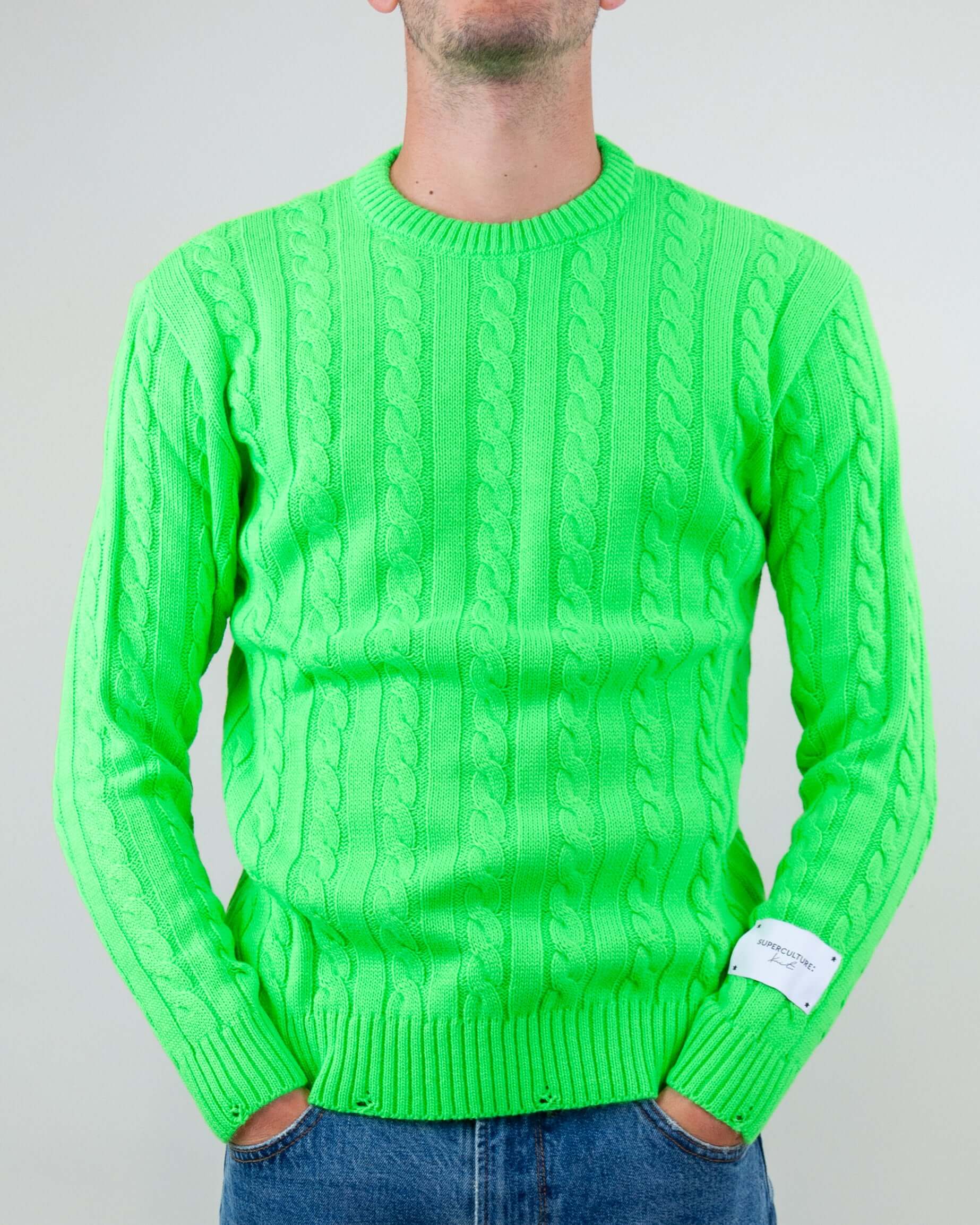 Maglia Girocollo Trecce Art. JACOB