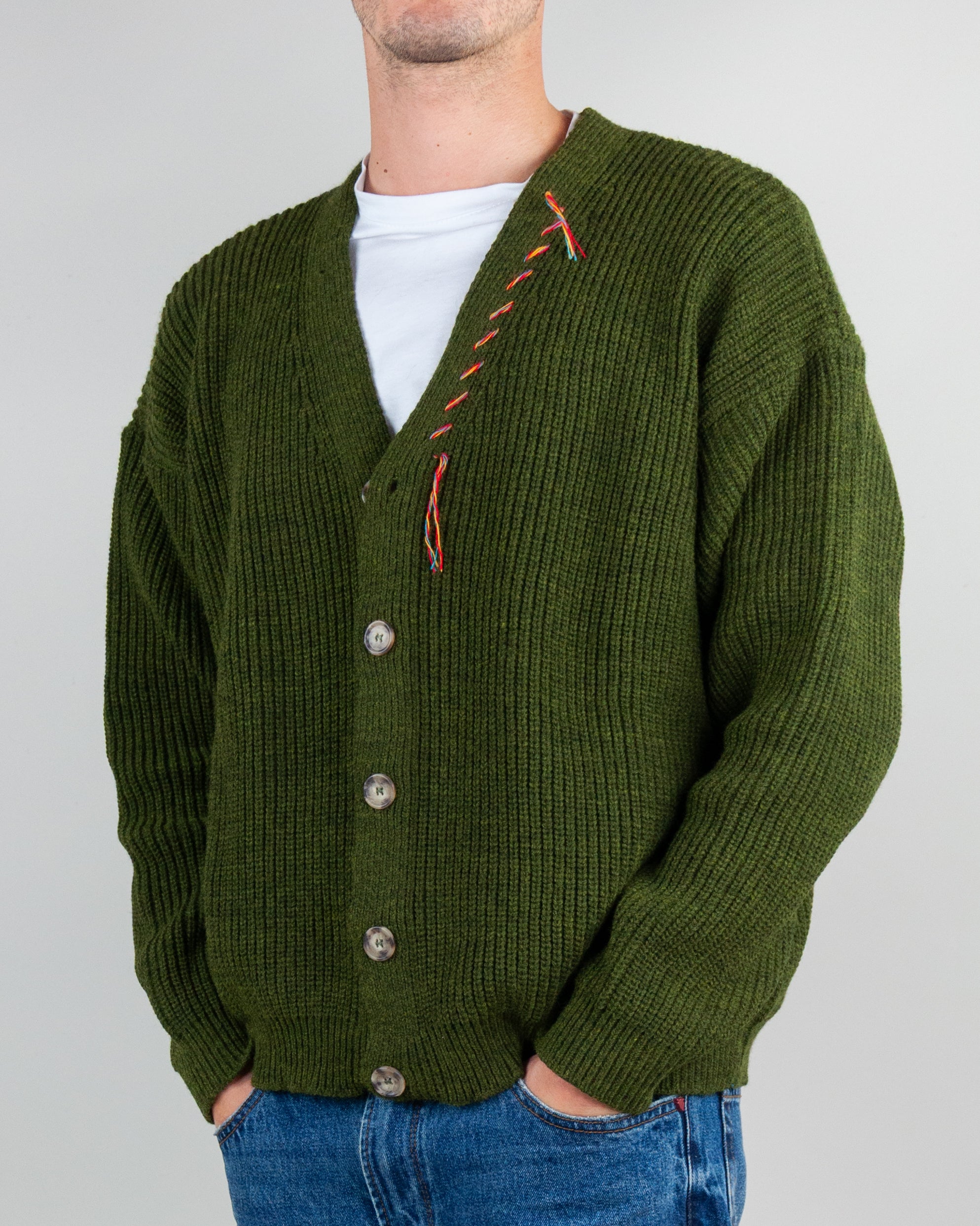 Cardigan Over Jaquard Berna Uomo Art. BRN M 252014