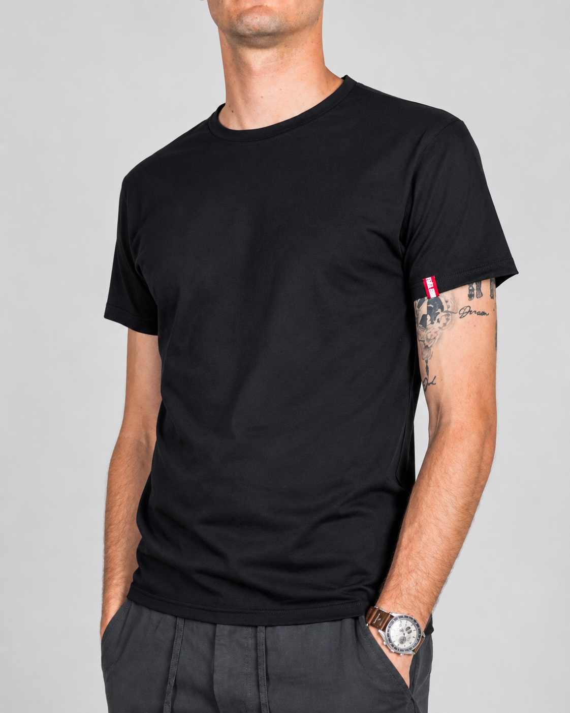 T-shirt Manica Corta Block Eleven Basic Art. 15BASICMEZZAM