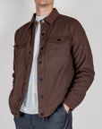 Giubbotto Modello Overshirt misto lana Over D Art. OC1F2W6J07