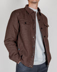 Giubbotto Modello Overshirt misto lana Over D Art. OC1F2W6J07