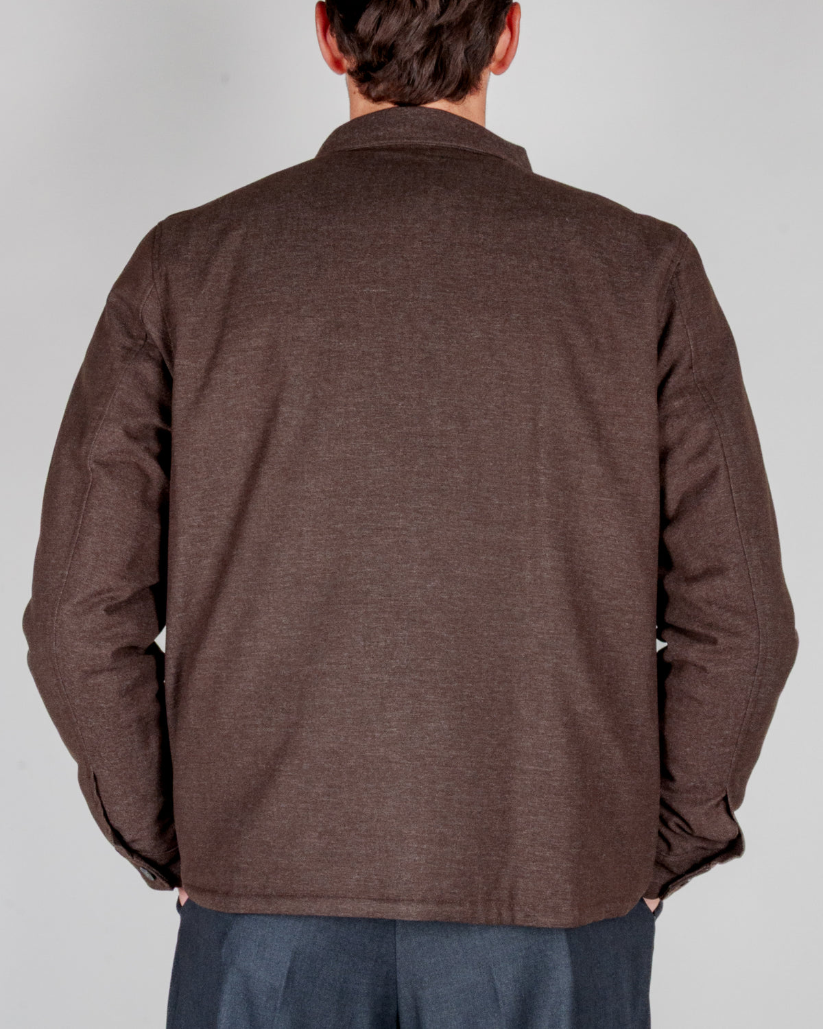 Giubbotto Modello Overshirt misto lana Over D Art. OC1F2W6J07