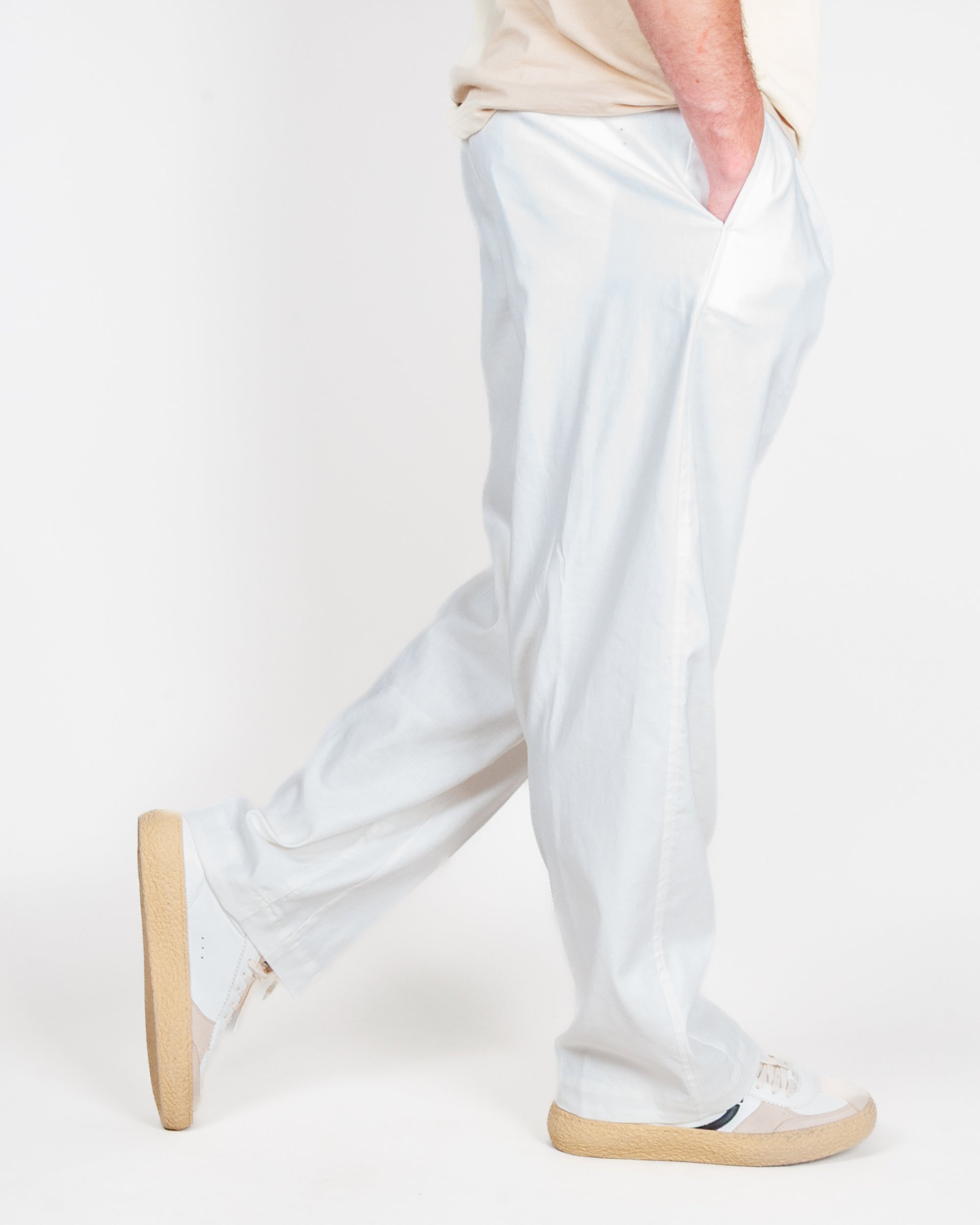 Pantalone Wide leg Pince Viscosa Lino e cotone Officina 36  Mod 2750B Gioia Art. 0275000279