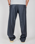 Pantalone fondo ampio con pinces in lana vergine I'm Brian Art. PA3904