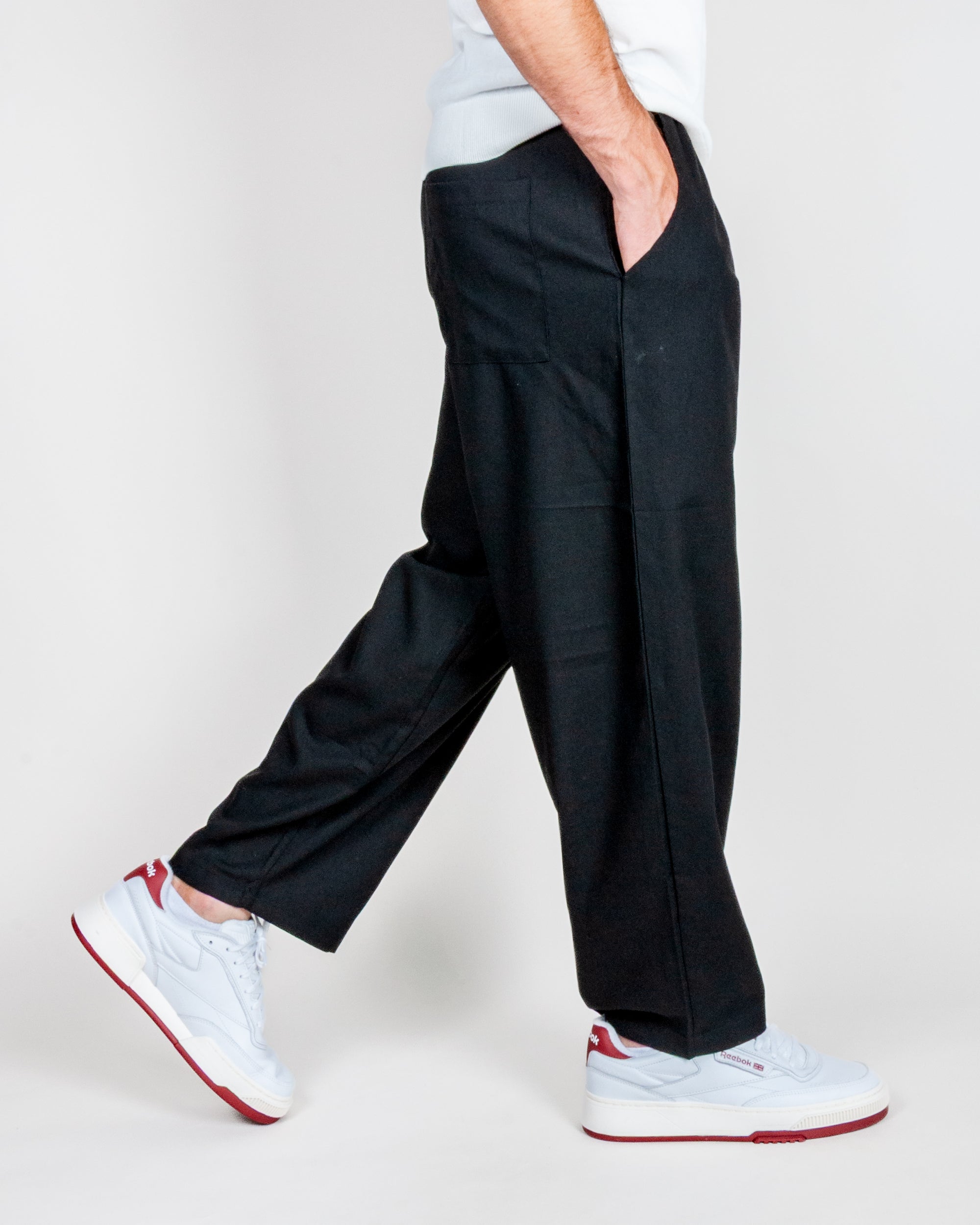 Pantalaccio misto Lino a palazzo 1921 Store Uomo Art. OSAKA