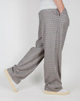 Pantalone fondo ampio Pied de Poule I'm Brian Art. PA3907