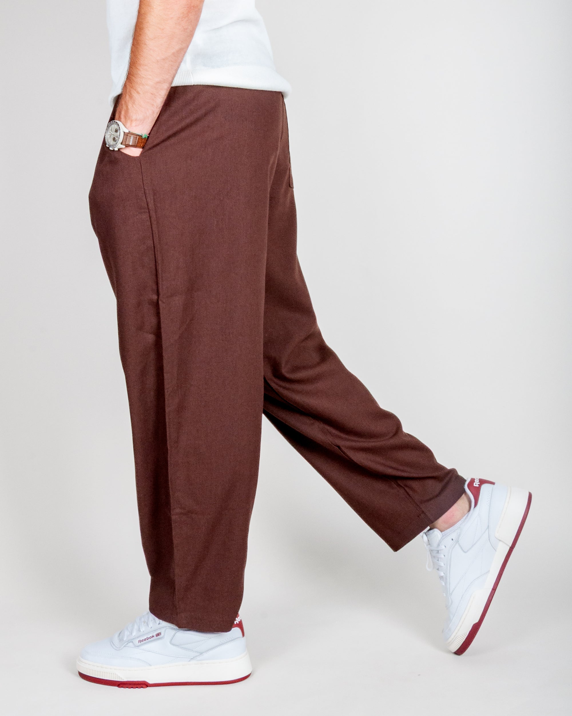 Pantalaccio misto Lino a palazzo 1921 Store Uomo Art. OSAKA