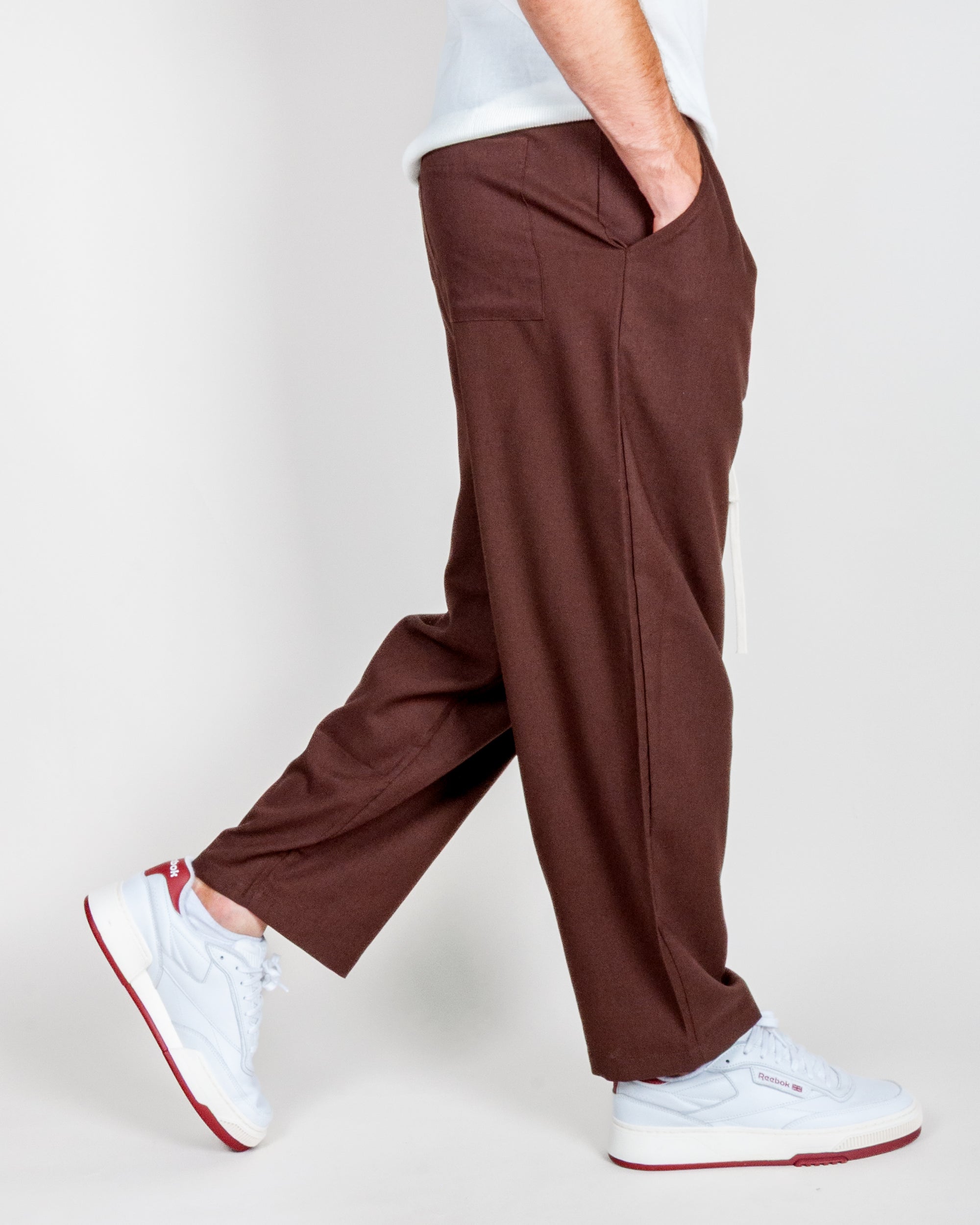 Pantalaccio misto Lino a palazzo 1921 Store Uomo Art. OSAKA