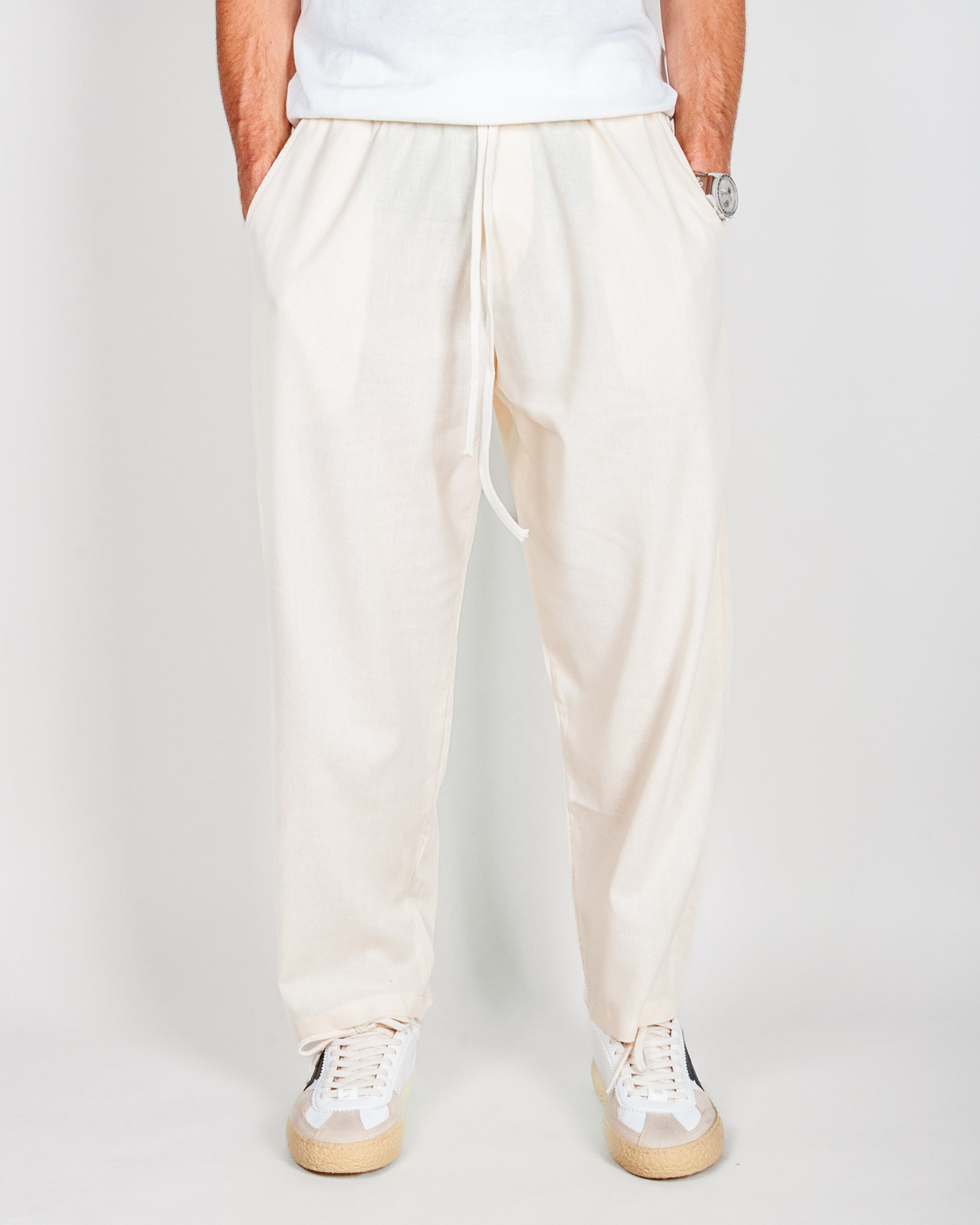 Pantalaccio misto Lino a palazzo 1921 Store Uomo Art. OSAKA