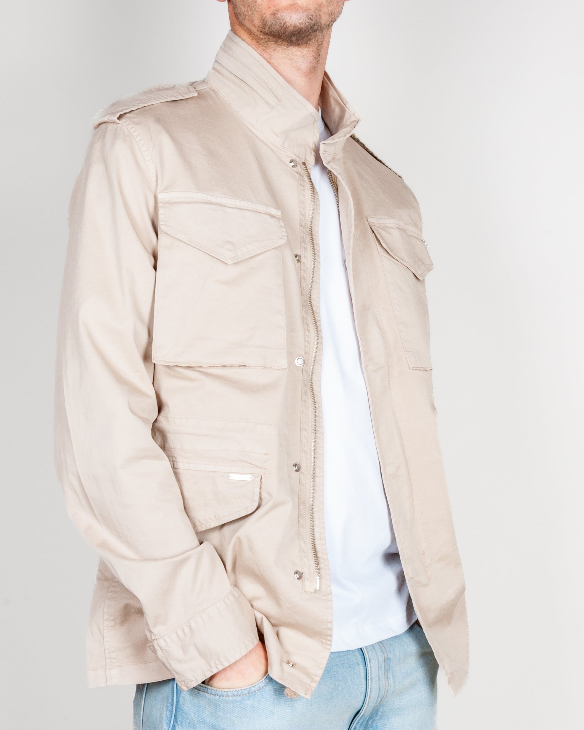 Field Jacket in cotone leggero Gianni Lupo Art. GL9693-S26