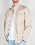 Field Jacket in cotone leggero Gianni Lupo Art. GL9693-S26