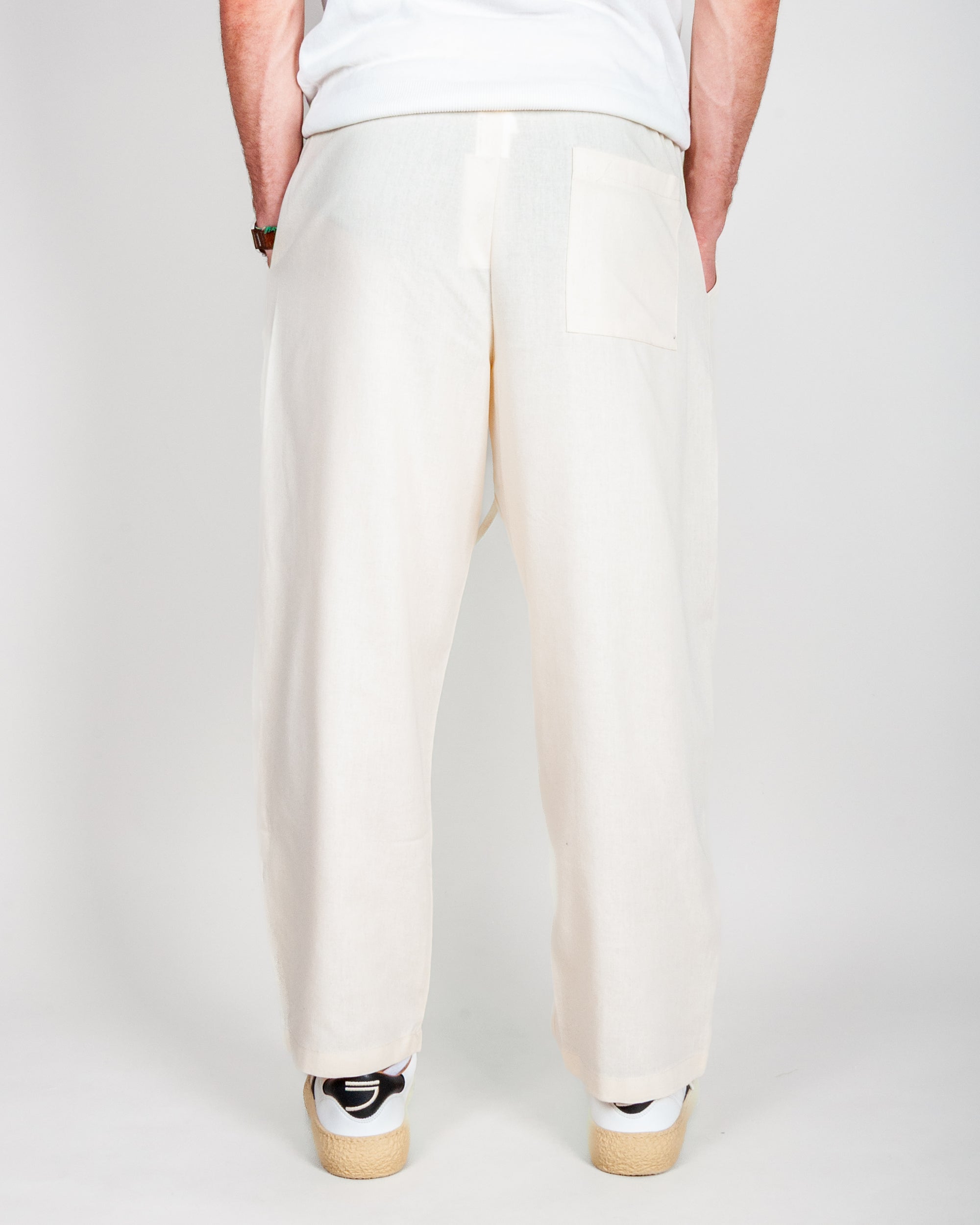 Pantalaccio misto Lino a palazzo 1921 Store Uomo Art. OSAKA