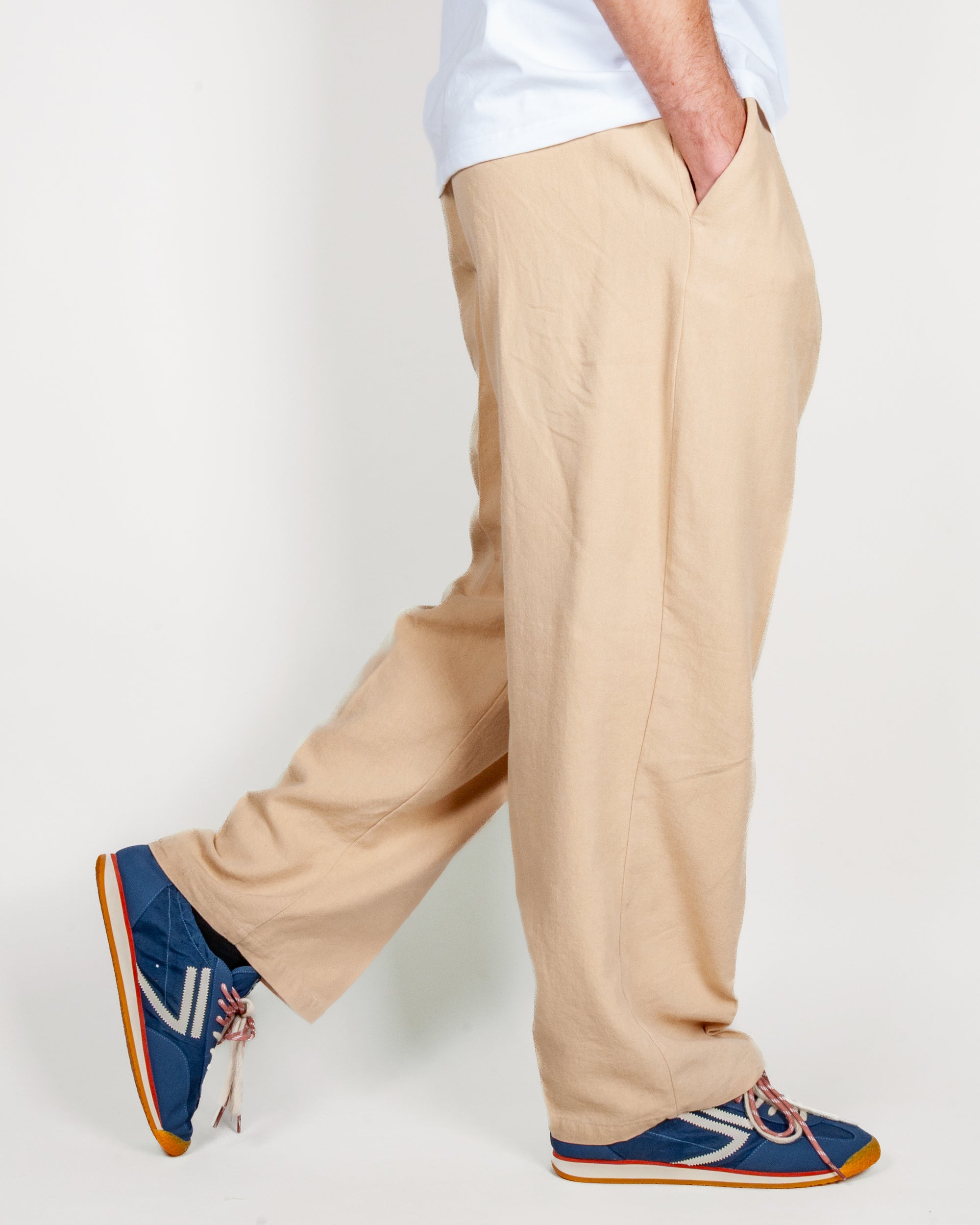 Pantalone Wide leg Pince Viscosa Lino e cotone Officina 36  Mod 2750B Gioia Art. 0275000279