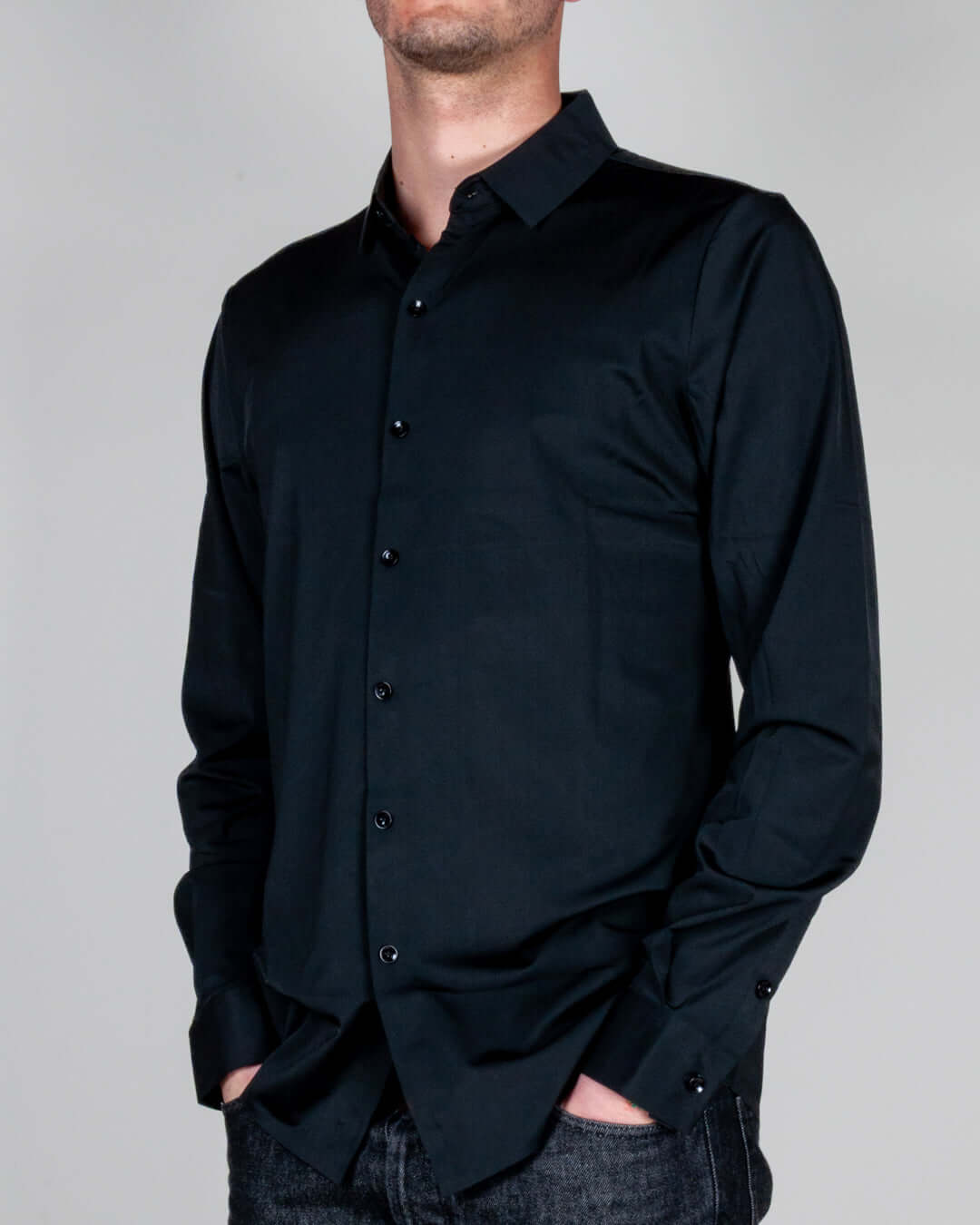 Camicia Tessuto tecnico (no stiro) Uomo Gianni Lupo Art. GL1002TB-S26