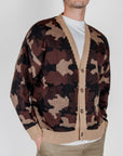 Cardigan Jaquard Camou Over D Art. OH1F2W6M81