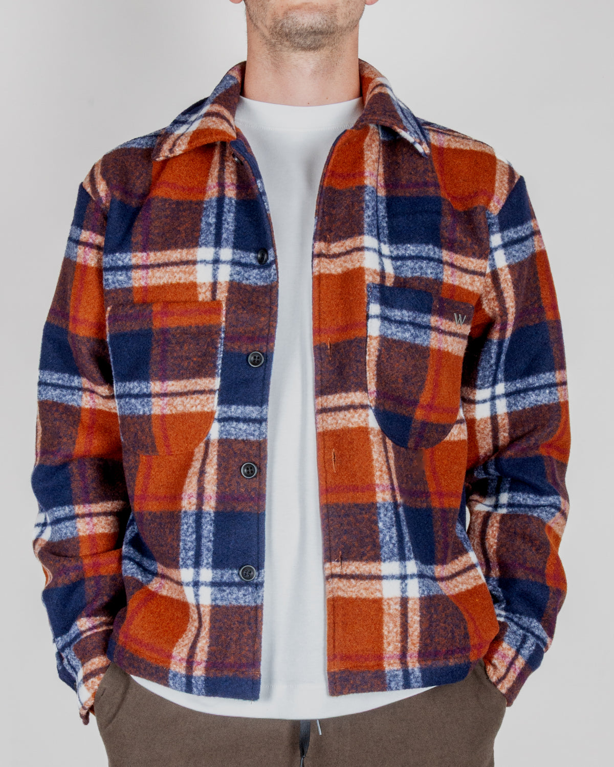 Giacca Camicia a Quadri Why Not Brand Art. JL74