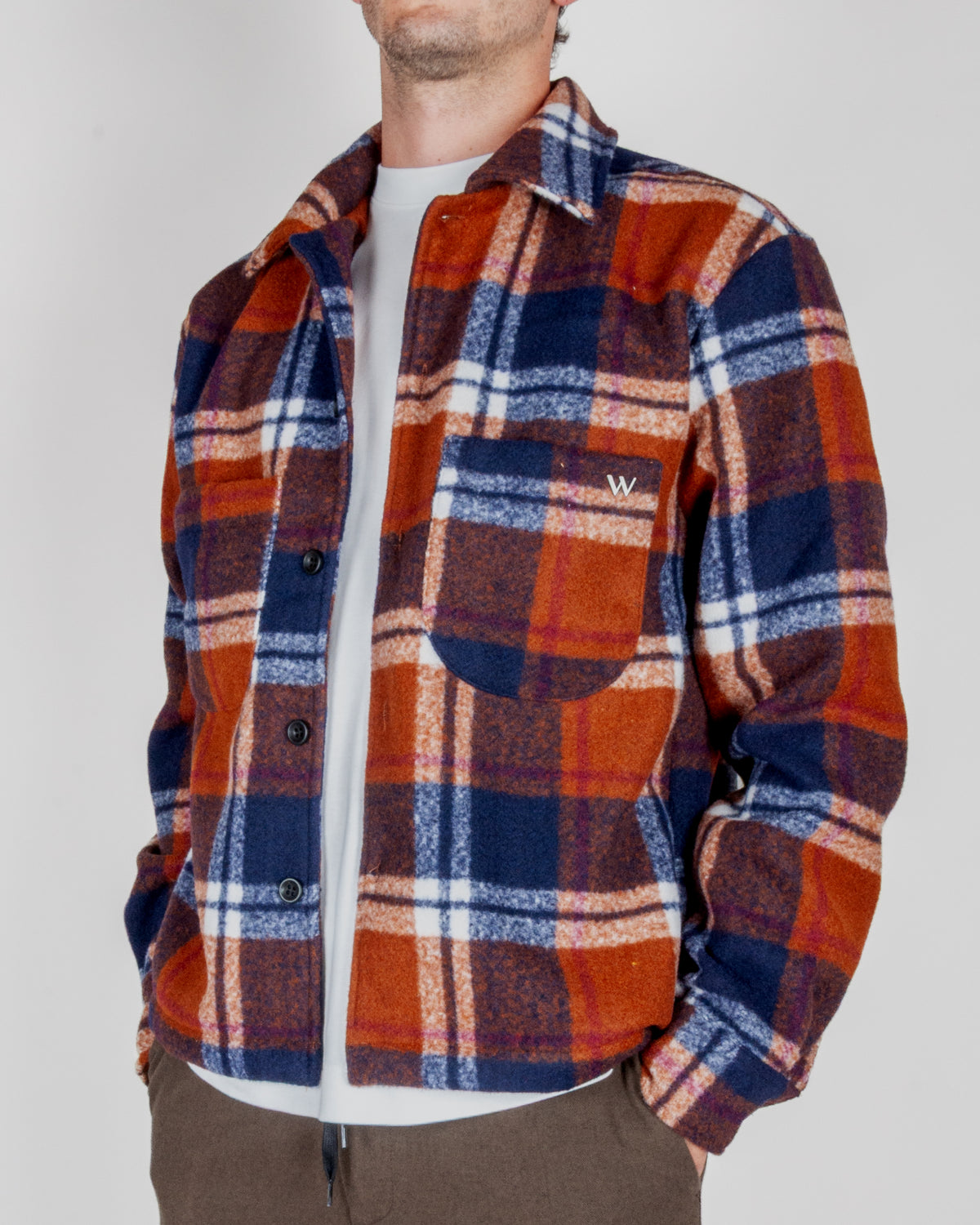 Giacca Camicia a Quadri Why Not Brand Art. JL74
