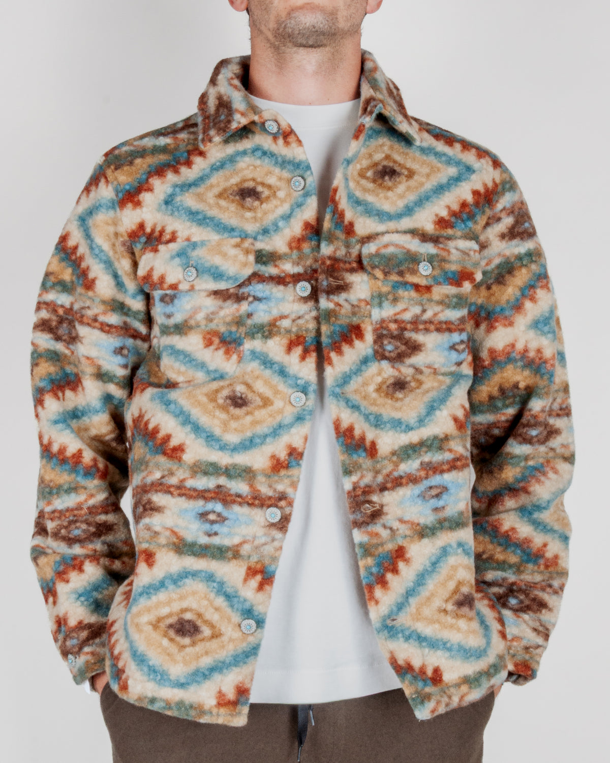 Overshirt Teddy Indios Berna Art. BERNA M 262306