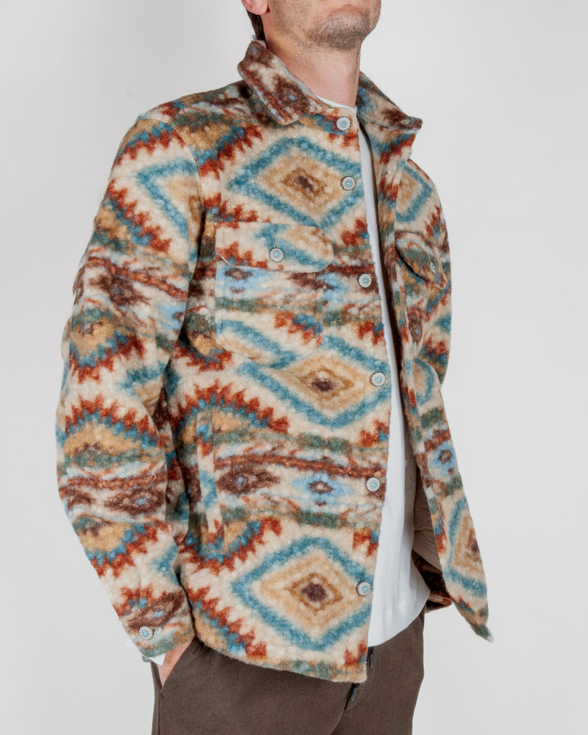 Overshirt Teddy Indios Berna Art. BERNA M 262306