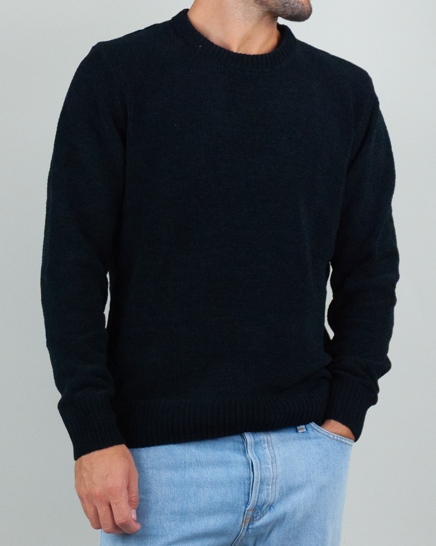 Maglia Ciniglia girocollo Uomo Gianni Lupo Art. GL535S-F25