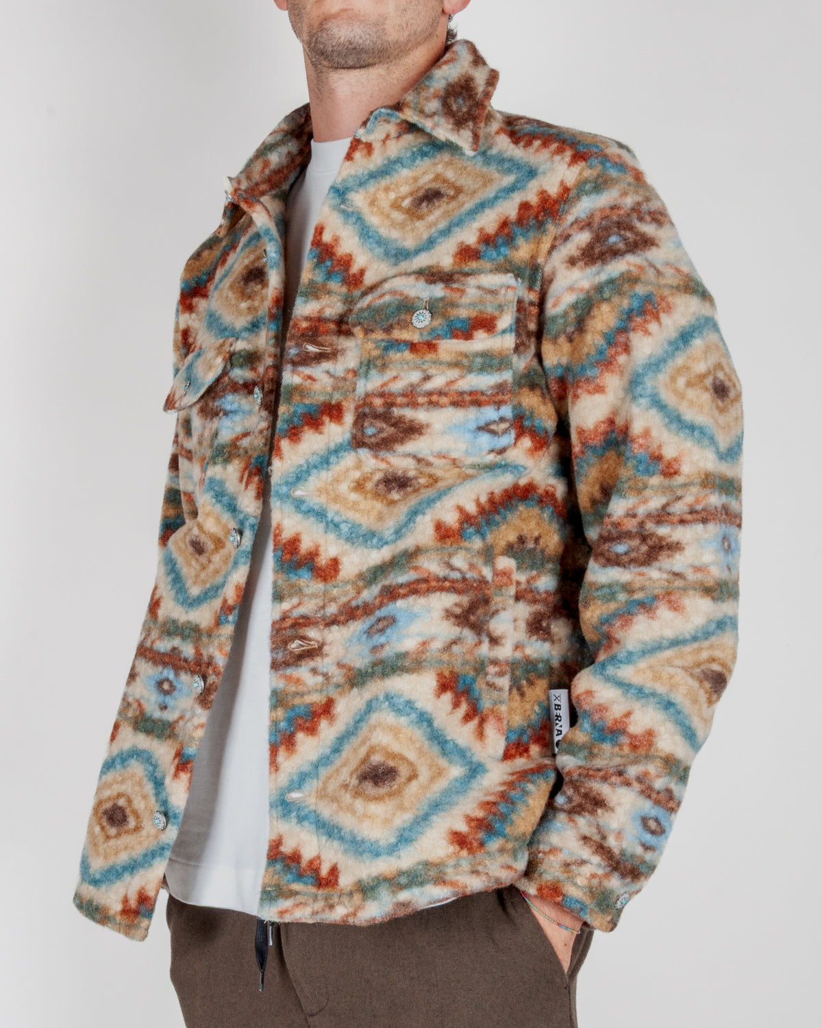 Overshirt Teddy Indios Berna Art. BERNA M 262306